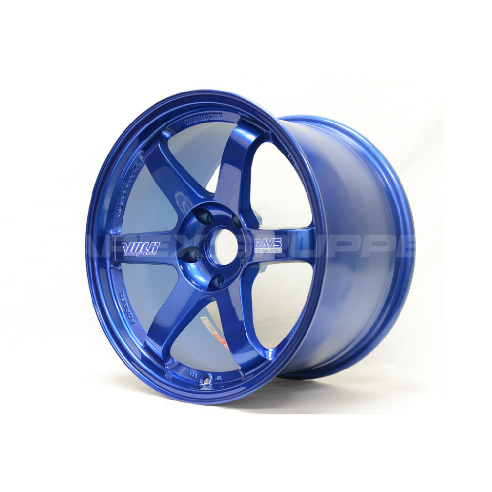 TE37SL 18x9.5 +38 / 5X120 - Hyper Blue *SET OF 4*