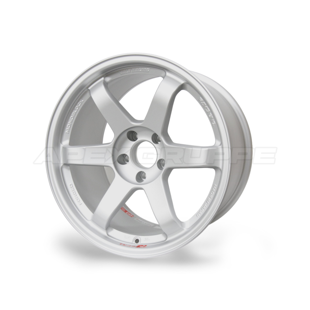 TE37SL 18x9.5 +38 / 5X120 - Mercury Silver  *SET OF 4*