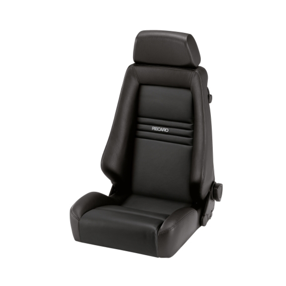 Recaro Specialist S Seat - Black Leather/Black Leather