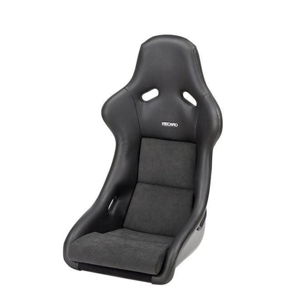 Recaro Pole Position N.G. Seat - Black Leather/Grey Suede