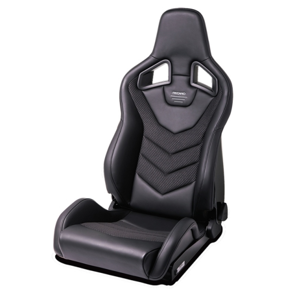 Recaro Sportster GT Passenger Seat - Black Nardo/Black Nardo